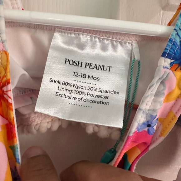 Posh Peanut Ruffle Two Piece Swimsuit - Picture 4 of 5